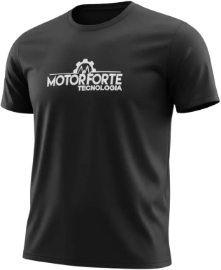 Camiseta oficial MotorForte Tecnologia